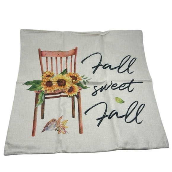 Harvest Sunflowers:‎ 18x18 Fall Decor Pillow Covers Set of 4- Grandmacore - Picture 9 of 12